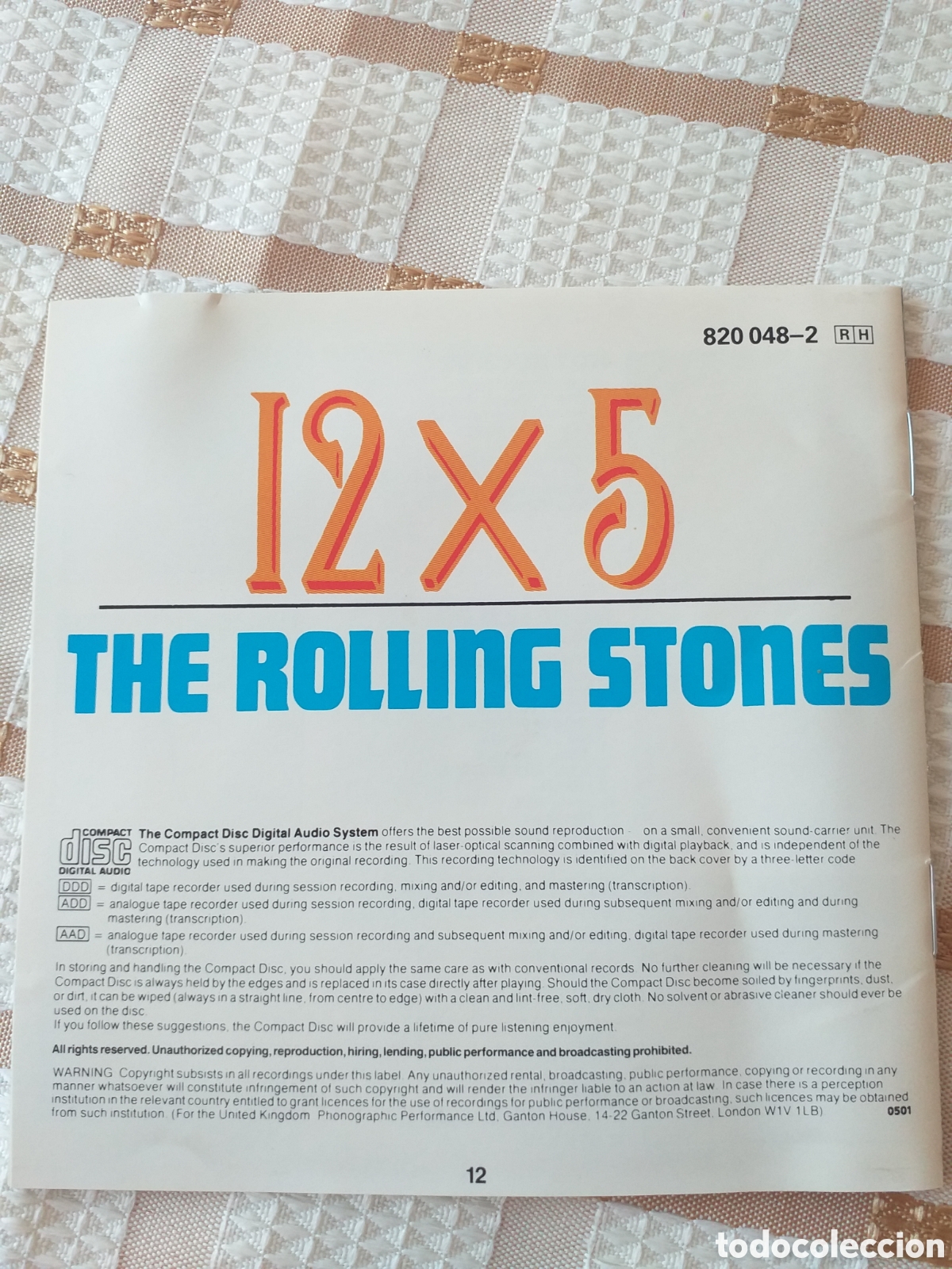 CDs de m&uacute;sica: Rolling Stones 12x5 CD - Foto 2