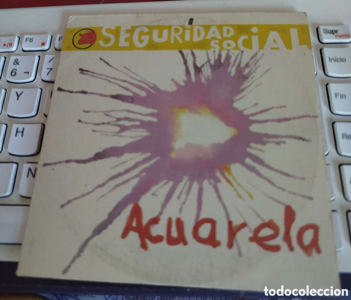 CDs de m&uacute;sica: Seguridad social - Acuarela. CD single