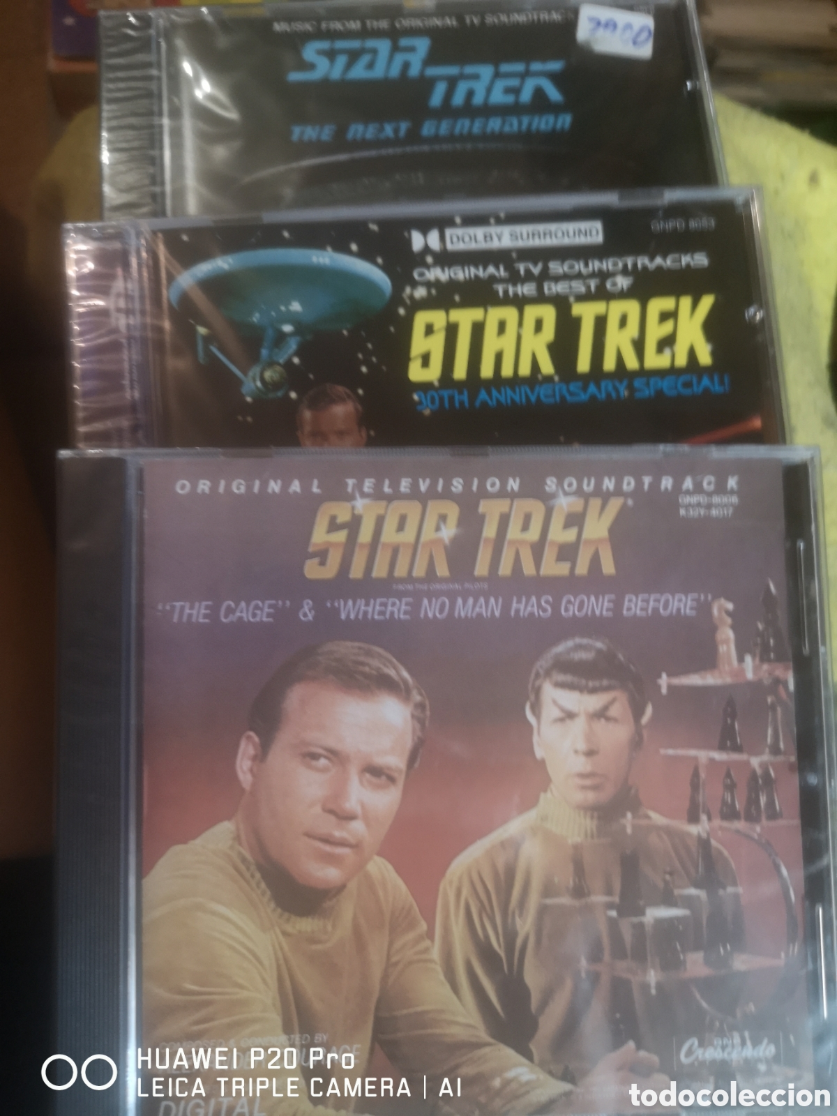 CDs de m&uacute;sica: CD STAR TREK. ALEXANDER COURAGE - LOTE STAR TREK