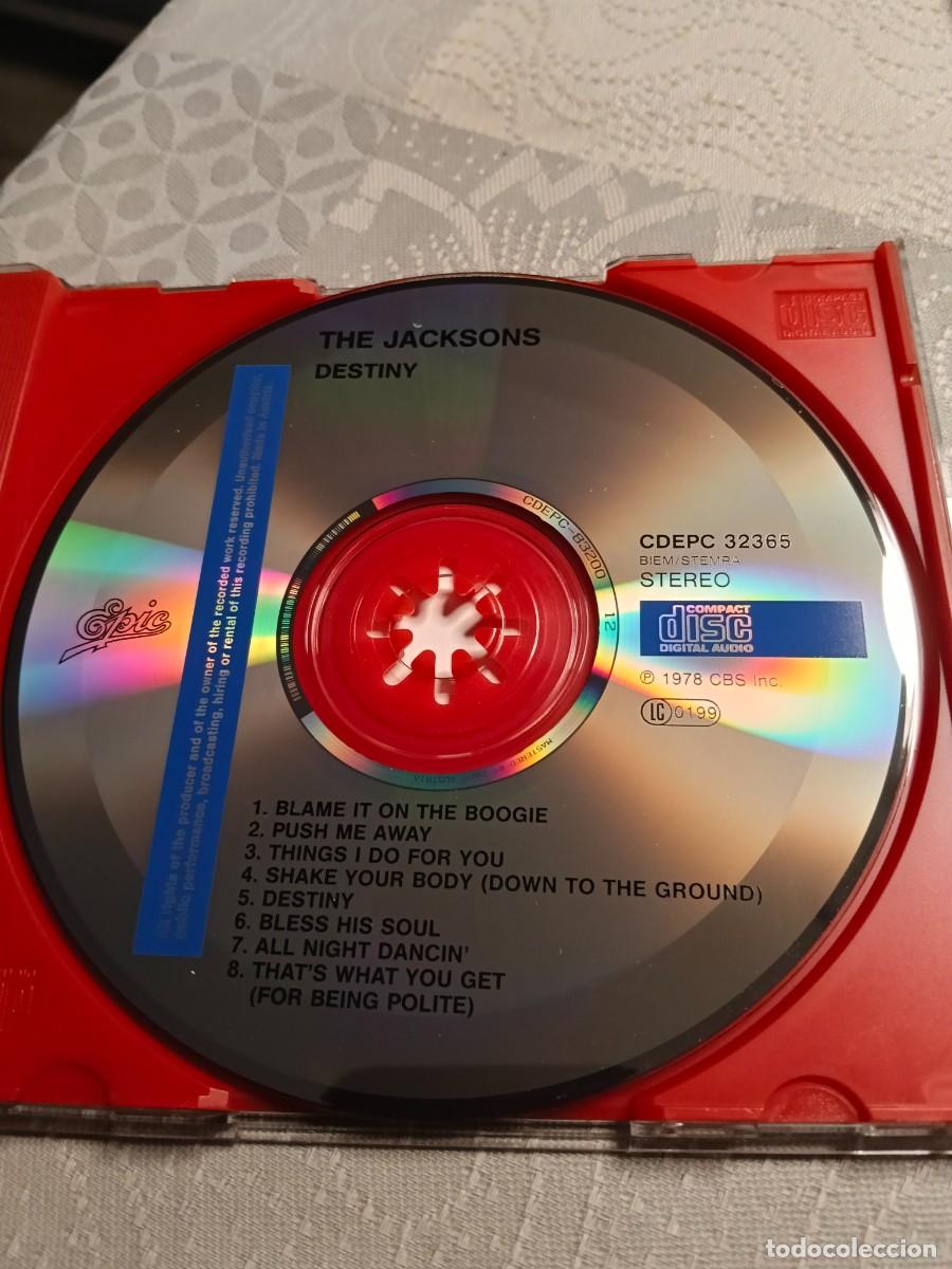 CDs de m&uacute;sica: RAR CD. THE JACKSONS. DESTINY. MICHAEL JACKSON - Foto 2