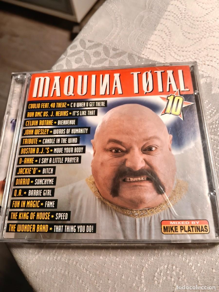 Music CDs: RAR 2 CD'S. MAQUINA TOTAL 10. TRIBUTE, DIARIO, FUN IN MAGIC