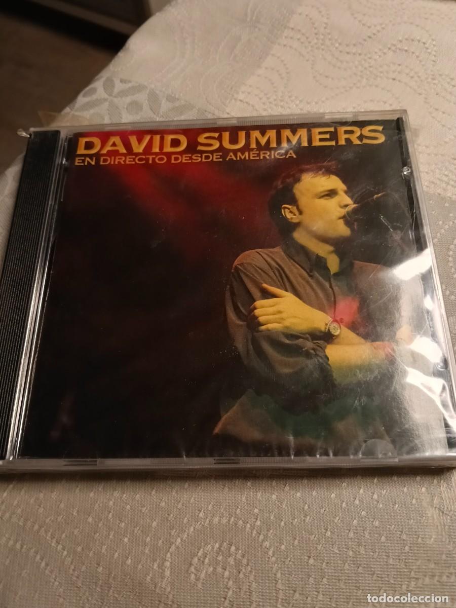 CDs de m&uacute;sica: RAR CD. DAVID SUMMERS. EN DIRECTO DESDE AM&Eacute;RICA. SEALED. HOMBRES G