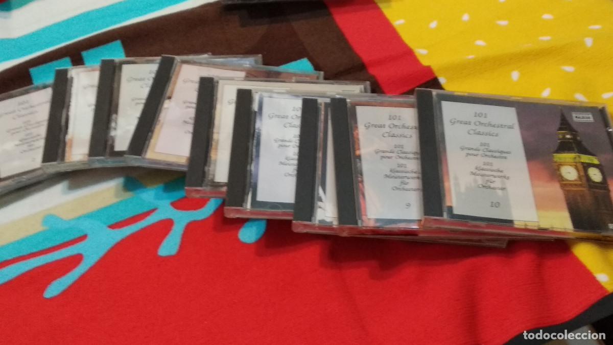 CDs de m&uacute;sica: 101 GREAT ORCHESTRAL CLASSICS - COLECCI&Oacute;N COMPLETA 10 CD&acute;S - NAXOS 1991 -MUY BUEN ESTADO VER FOTOS