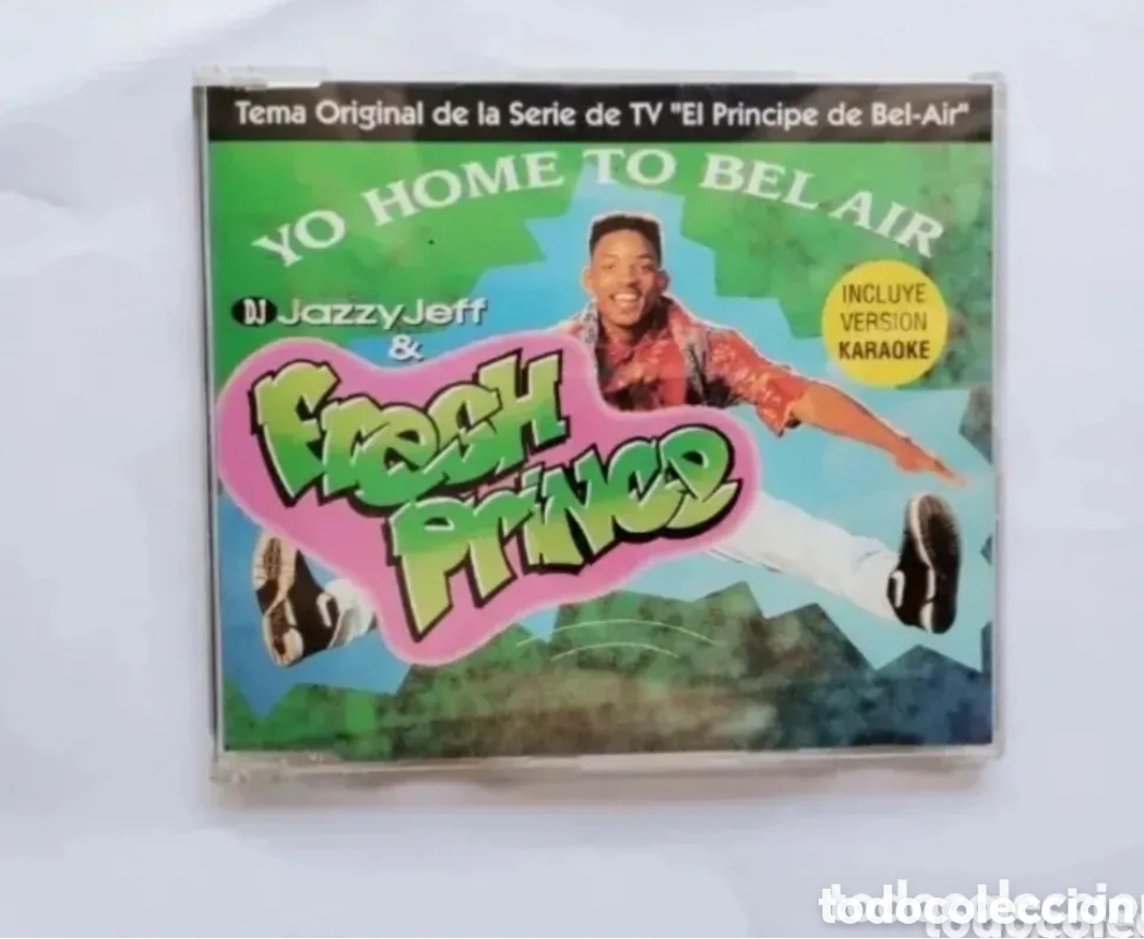 CD di Musica: Yo home to Bel air DJ Jazzy Jeff & Fresh prince tema original principe de Bel-Air cd
