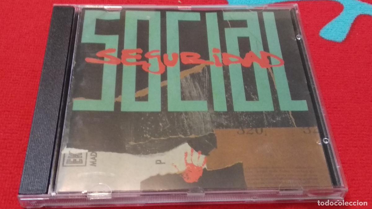 CDs de m&uacute;sica: Seguridad Social &ndash; Seguridad Social &ndash; Vino, Tabaco Y Caramelos - CD, Album 1991 GASA