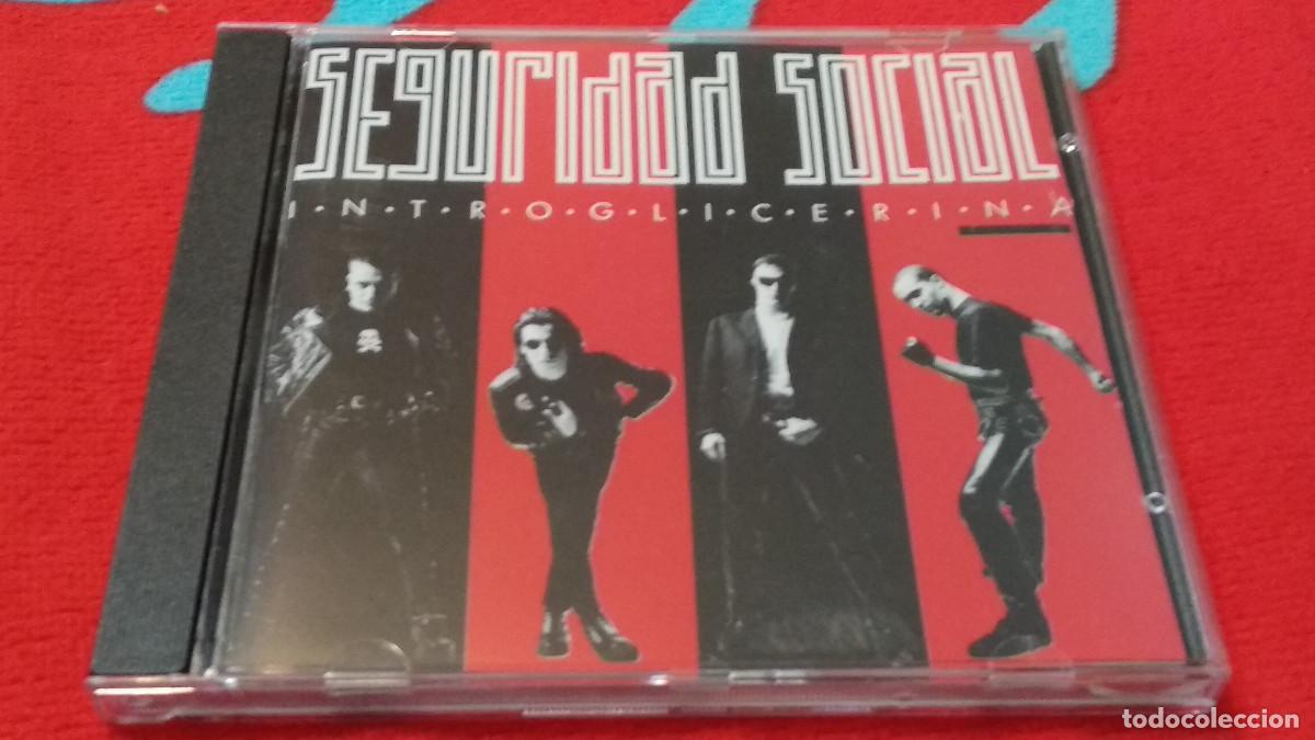 CDs de m&uacute;sica: Seguridad Social &ndash; Seguridad Social &ndash; Introglicerina - CD, Album 1990 GASA - MUY BUEN ESTADO