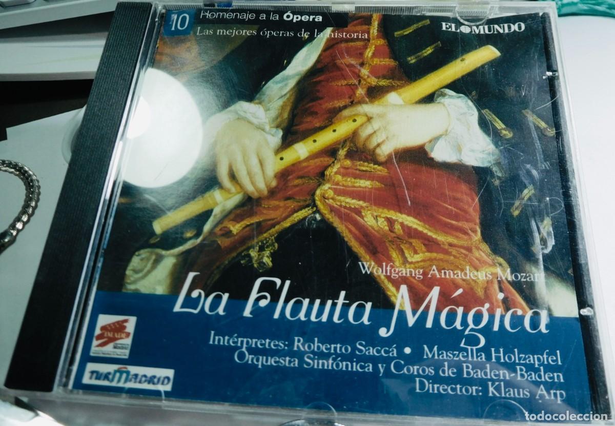 CDs de m&uacute;sica: La flauta m&aacute;gica es sin duda una de las creaciones m&aacute;s enigm&aacute;ticas y fascinantes de todo el repertor