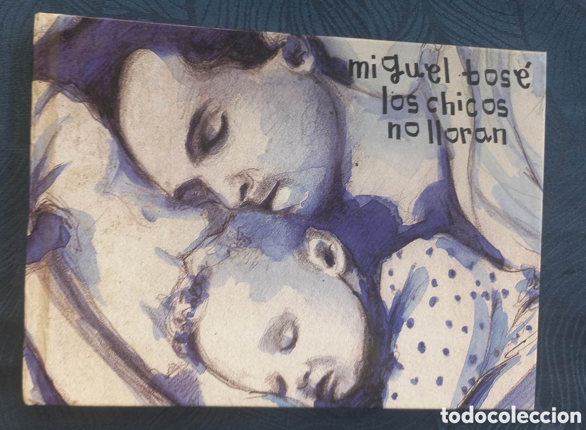 CDs de m&uacute;sica: MIGUEL BOS&Eacute; LOS CHICOS NO LLORAN ( LIBRO + CD
