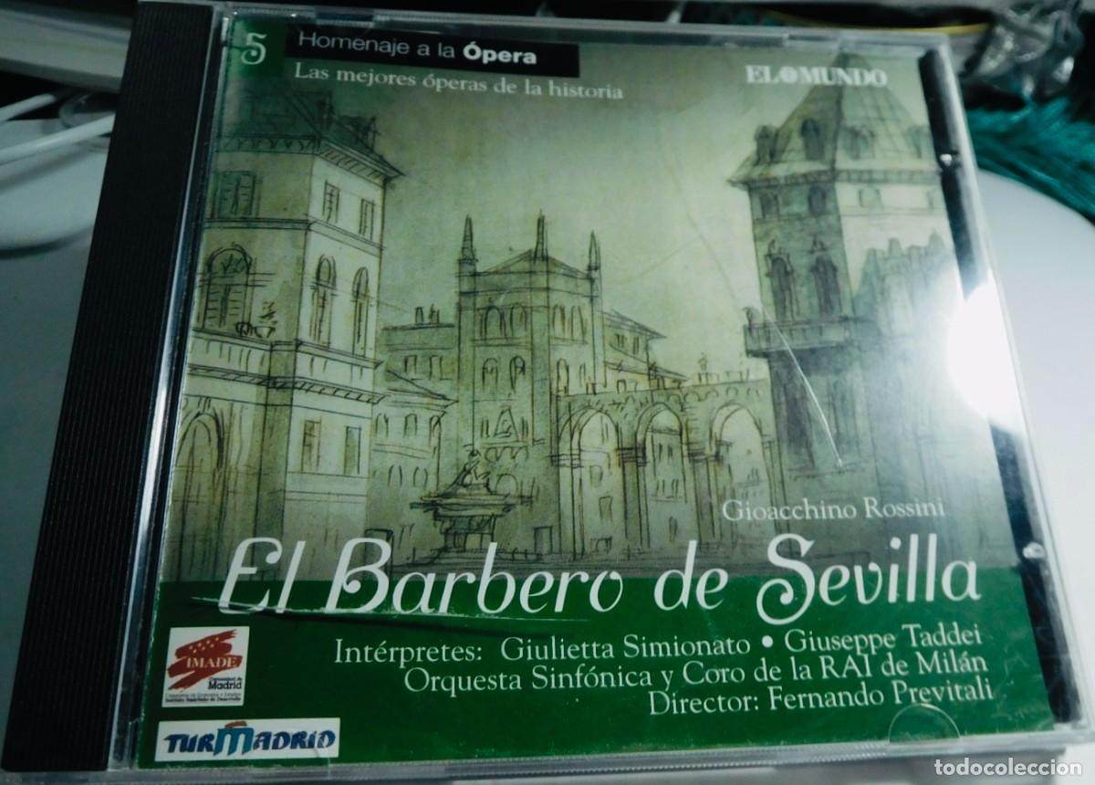 CDs de m&uacute;sica: El Barbero de Sevilla, una de las &oacute;peras m&aacute;s divertidas de todos los tiempos