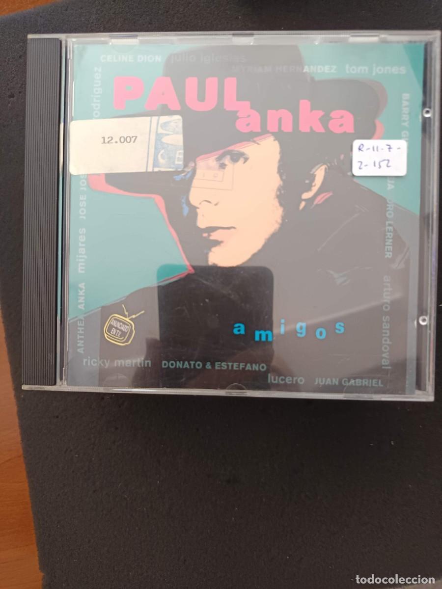 CDs de m&uacute;sica: PAUL ANKA. AMIGOS (CANTA A DUO CON OTROS CANTANTES)