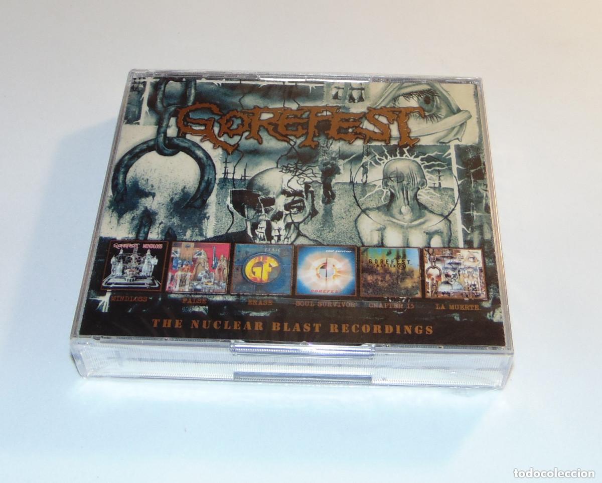 CDs de m&uacute;sica: GOREFEST &ndash; The Nuclear Blast Recordings - CAJA 6 CDS UK 2018 - A ESTRENAR