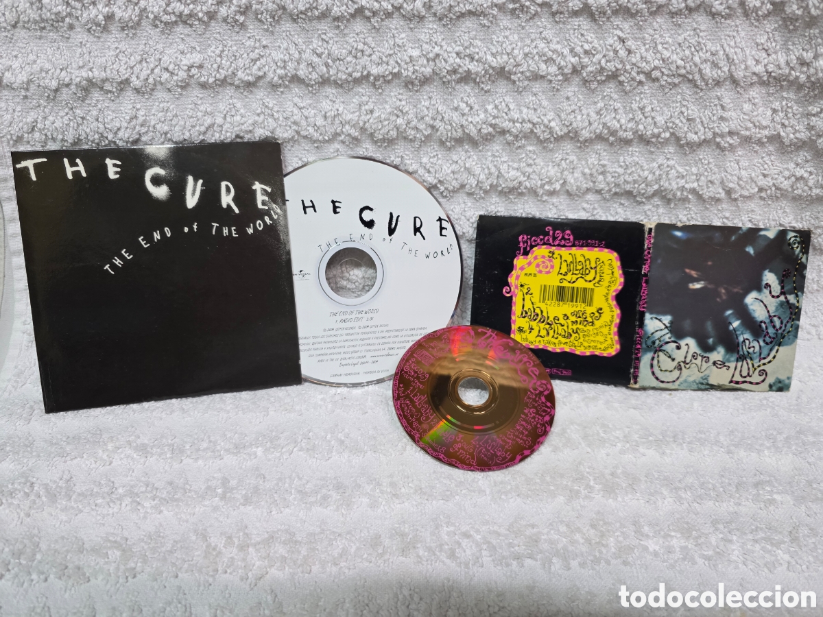 CDs de m&uacute;sica: The Cure&nbsp;&ndash;&nbsp;The End Of The World &ndash;&nbsp;Lullaby CD promo y mini disc