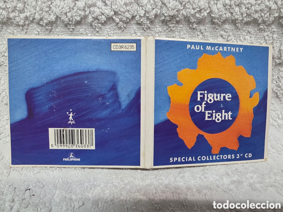 CDs de m&uacute;sica: Paul McCartney&nbsp;&ndash;&nbsp;Figure Of Eight Mini disc 1989