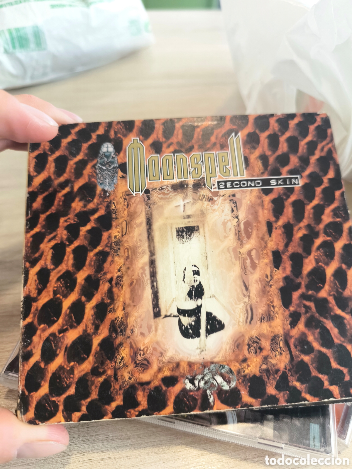CDs de m&uacute;sica: 2 cd Moonspell soporte da&ntilde;ado