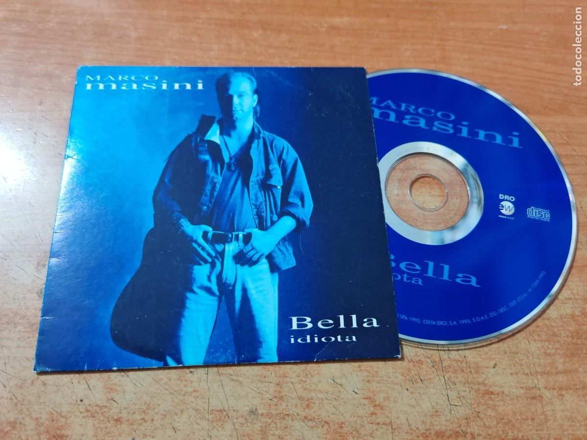 CDs de m&uacute;sica: MARCO MASINI Bella idiota CANTADO EN ESPA&Ntilde;OL CD SINGLE PROMO 1995 ESPA&Ntilde;A 1 TEMA