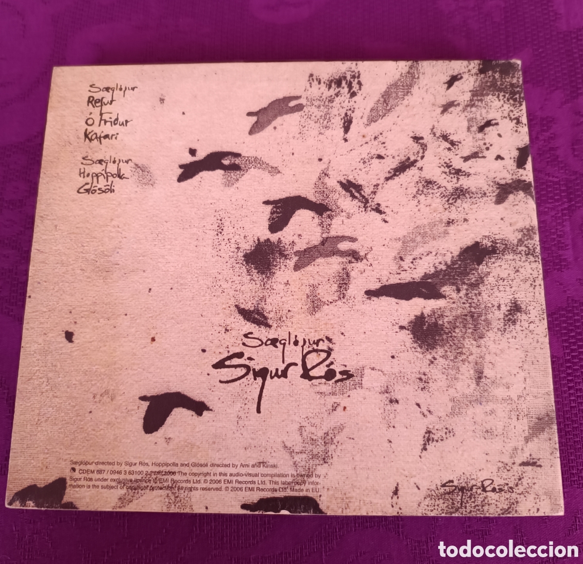 CDs de m&uacute;sica: SIGUR ROS. S&AElig;GLOPUR doble cd - Foto 2