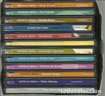 CDs de m&uacute;sica: Colecci&oacute;n Unverso Latino CD / 12 grandes int&eacute;rpetes de la m&uacute;sica latina en 12 CD.