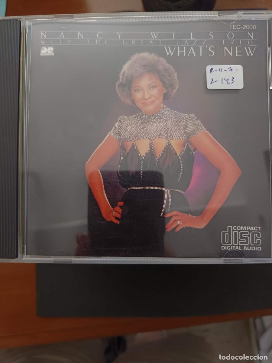 CDs de m&uacute;sica: NANCY WILSON WITH THE GREAT JAZZ TRIO: WHAT'S NEW