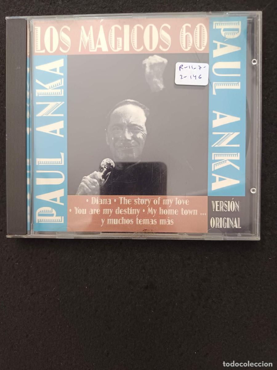 CDs de m&uacute;sica: PAUL ANKA. LOS M&Aacute;GICOS 60.