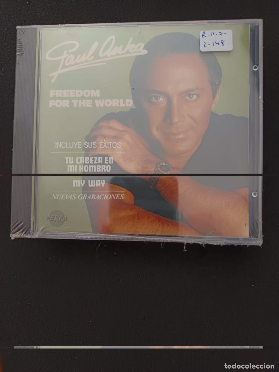 CDs de m&uacute;sica: PAUL ANKA. FREEDOM FOR THE WORLD