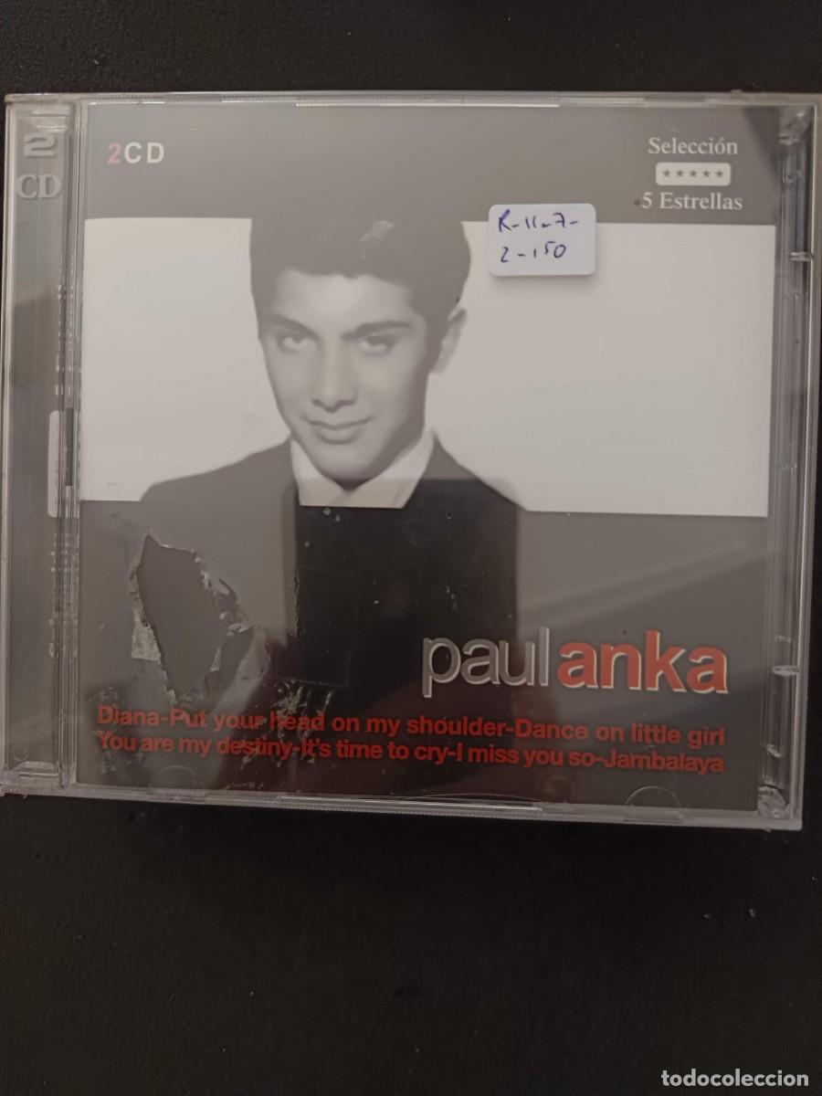CDs de m&uacute;sica: 2 CD. PAUL ANKA. SELECCI&Oacute;N 5 ESTRELLAS