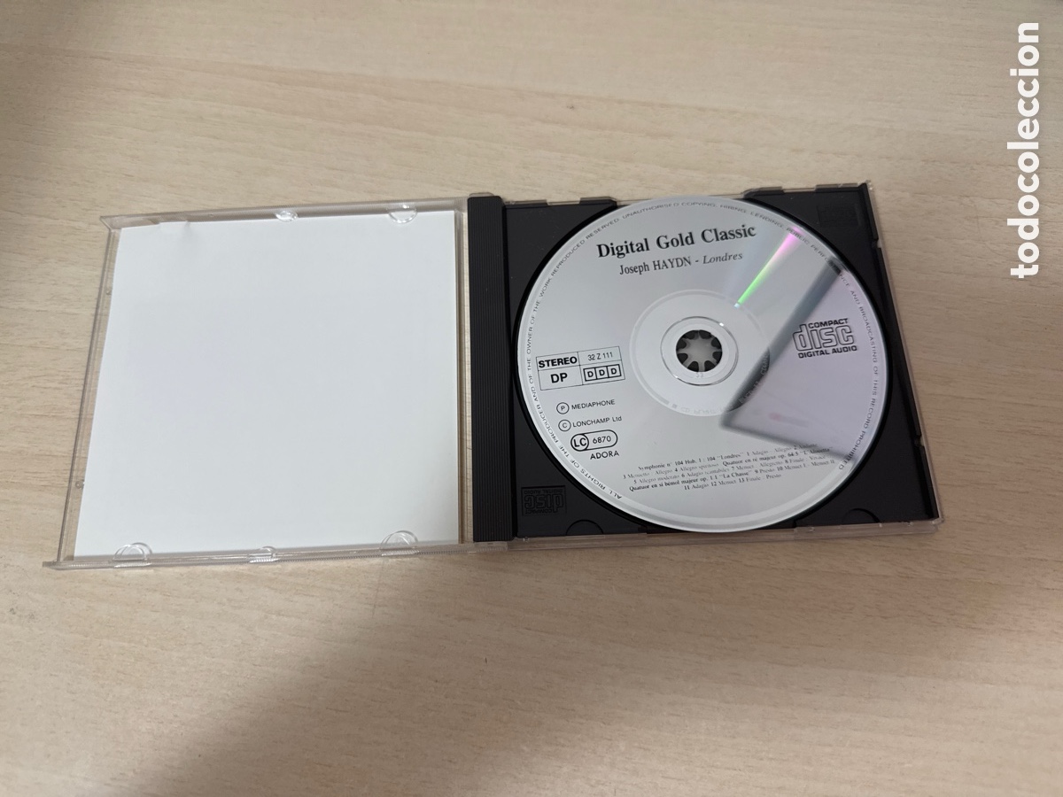 CDs de m&uacute;sica: CD JOSEPH HAYDN LONDRES - Foto 2