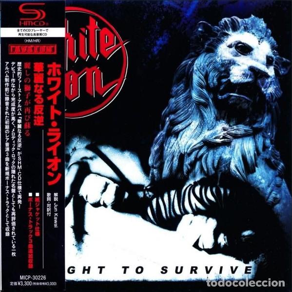 CDs de m&uacute;sica: WHITE LION (FIGHT TO SURVIVE) JAPAN EDITION SHM CD JAPAN
