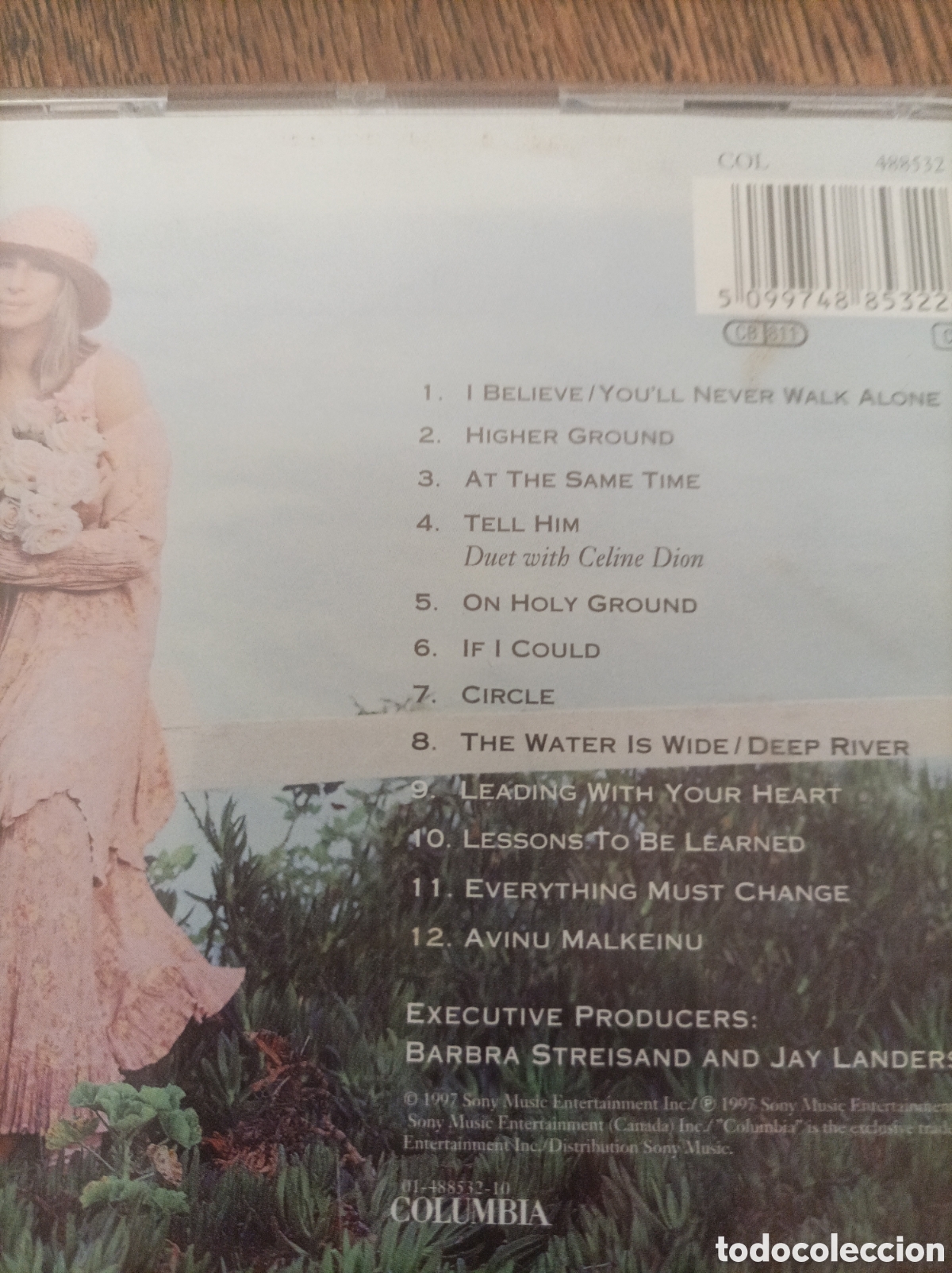 CDs de m&uacute;sica: Barbra streisand. Higher ground. Cd. - Foto 2