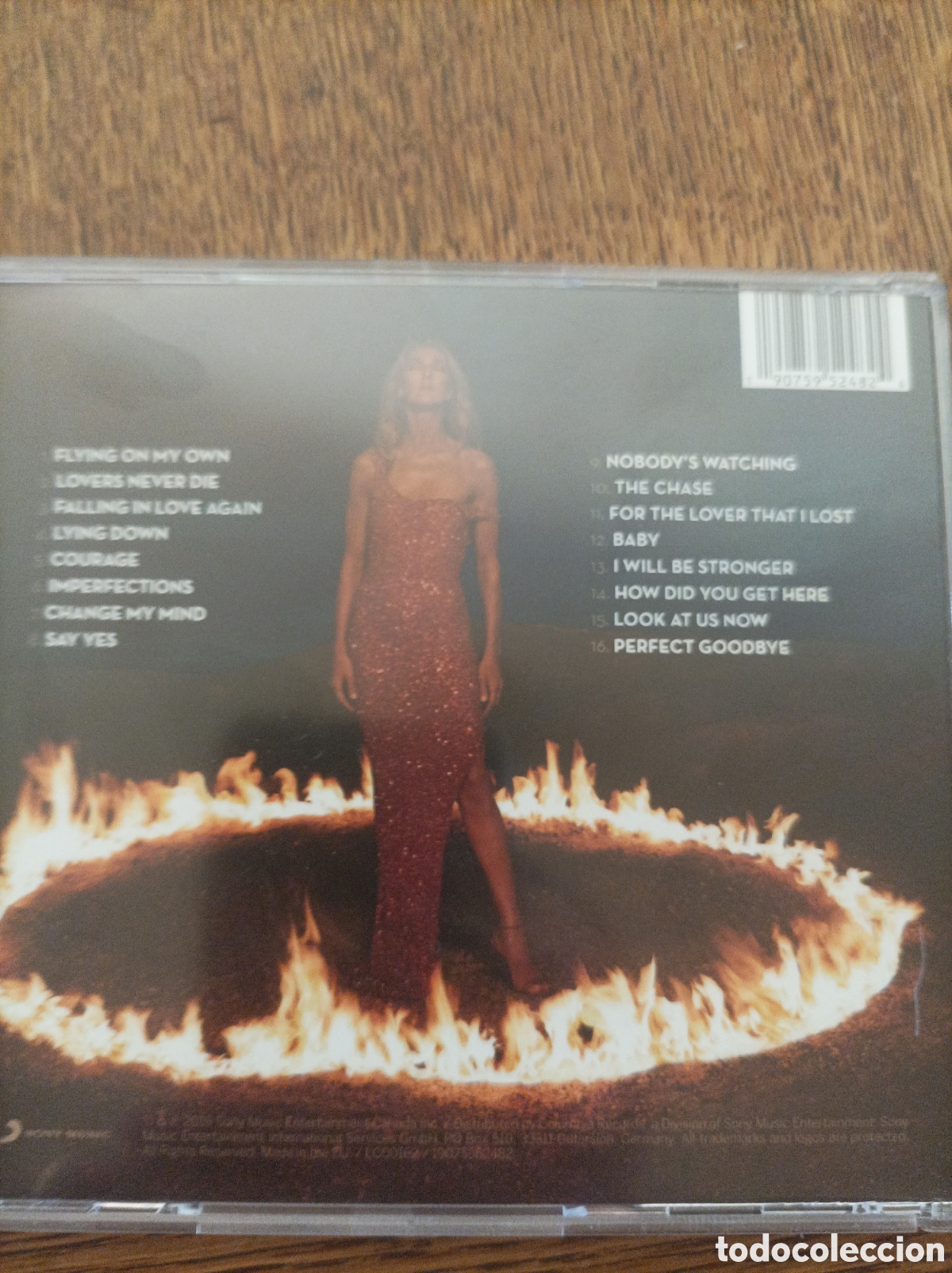CDs de m&uacute;sica: Celine Dion. Courage. Cd. - Foto 2