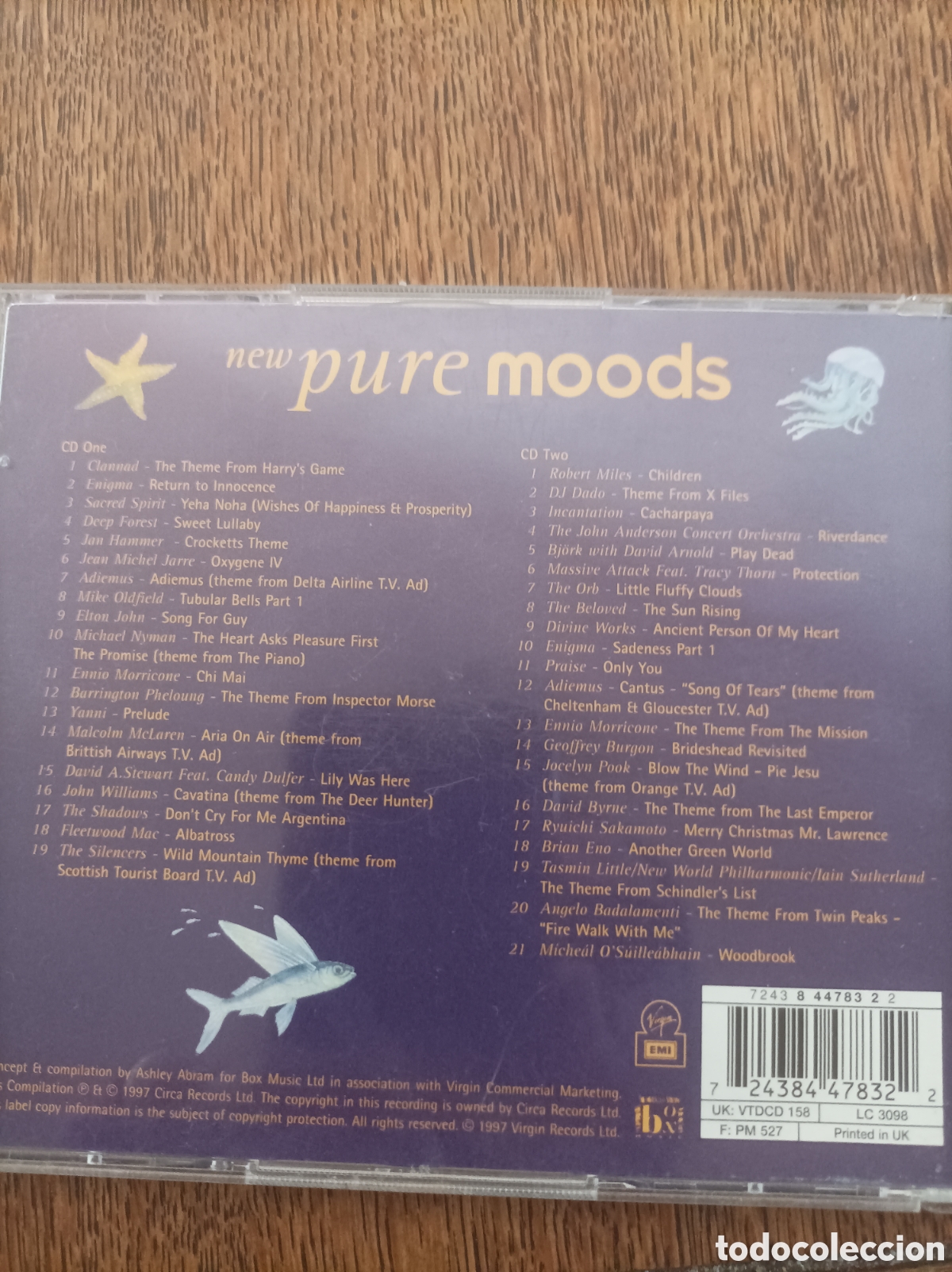 CDs de m&uacute;sica: New pure moods. 2 Cds. - Foto 2