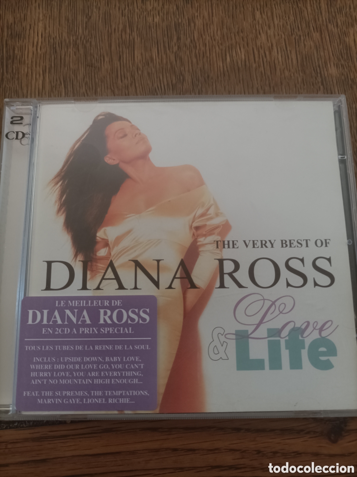 CDs de m&uacute;sica: Diana Ross. The very best of. 2 Cds.