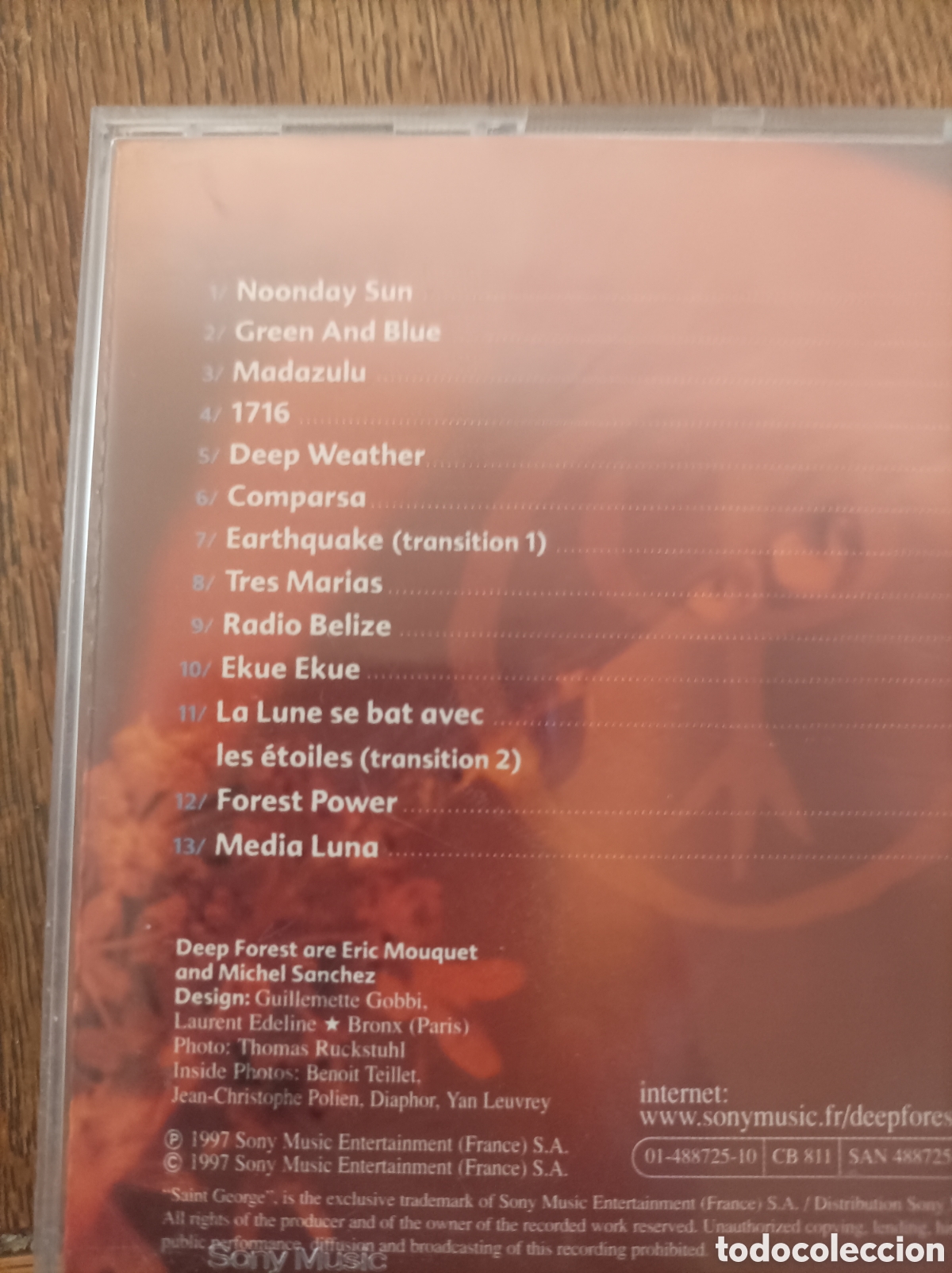 CDs de m&uacute;sica: Deep forest lll. Comparsa. cd. - Foto 2