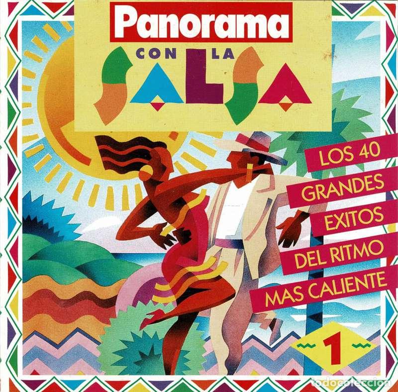 CDs de m&uacute;sica: Panorama con la Salsa 1. Los 40 grandes &eacute;xitos del ritmo m&aacute;s caliente. CD