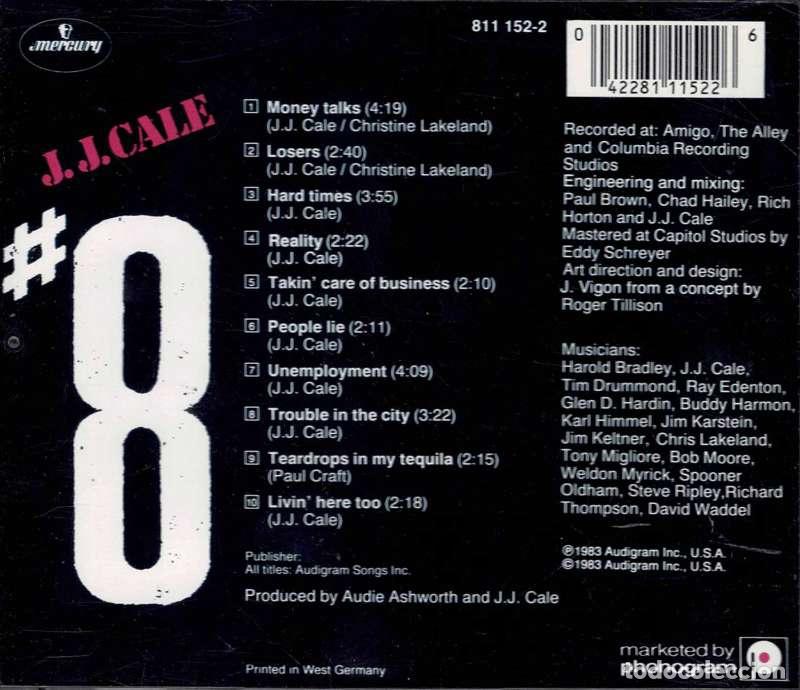 CDs de m&uacute;sica: J.J. Cale - 8. CD - Foto 2