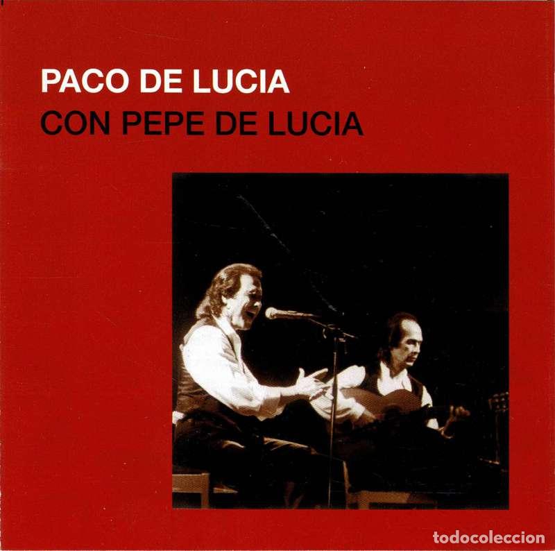 CDs de m&uacute;sica: Con Pepe de Luc&iacute;a. CD - Paco de Luc&iacute;a