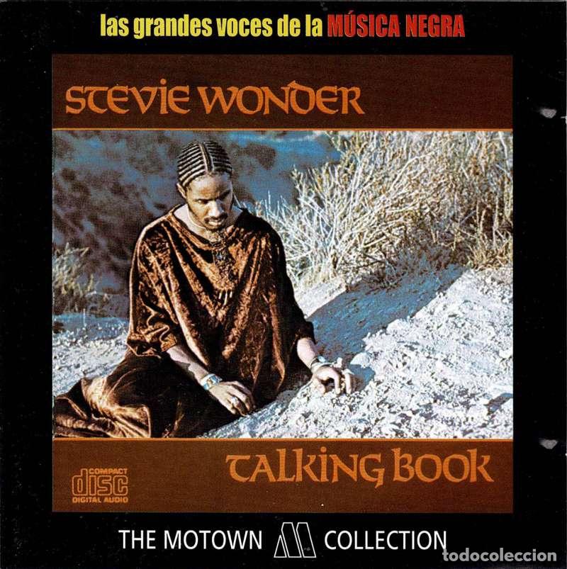 CDs de m&uacute;sica: Stevie Wonder - Talking Book. Las grandes voces de la M&uacute;sica Negra. CD