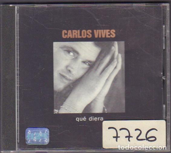 CDs de m&uacute;sica: CARLOS VIVES - QUE DIERA (1&ordm; SENCILLO DEL ALBUM &rdquo;TENGO FE&rdquo; / CD SINGLE RF-14662