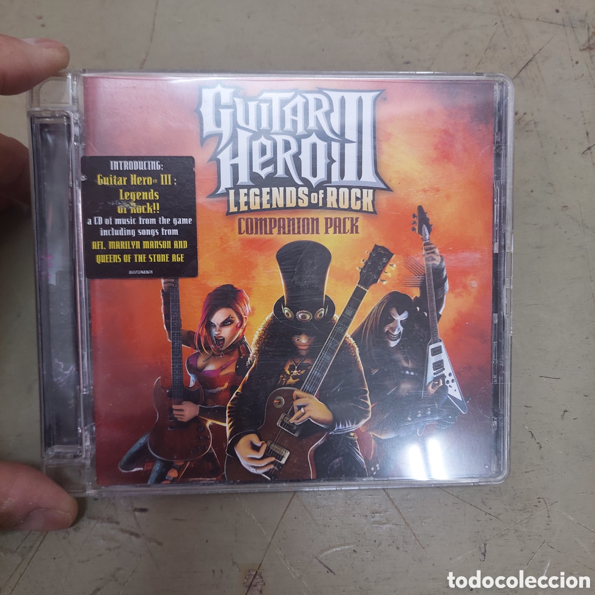 CDs de m&uacute;sica: Guitar Hero III.Legends Ro