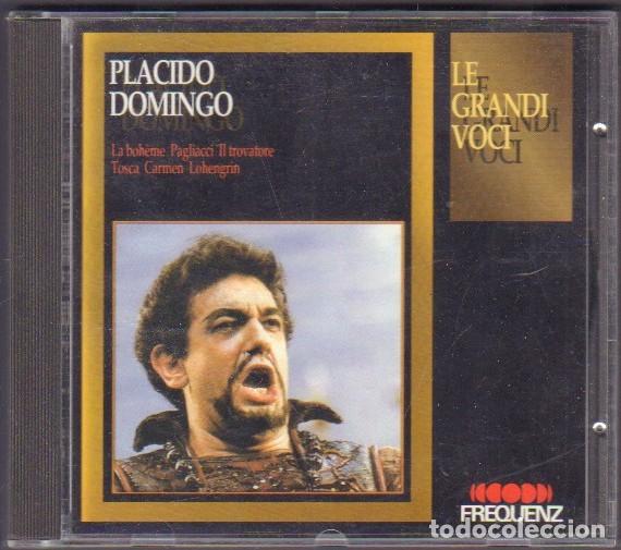 CDs de m&uacute;sica: PLACIDO DOMINGO (LE GRANDI VOCI) - LA BOHEME, TOSACA CARMEN (LOHENGRIN).../ CD ALBUM RF-14666