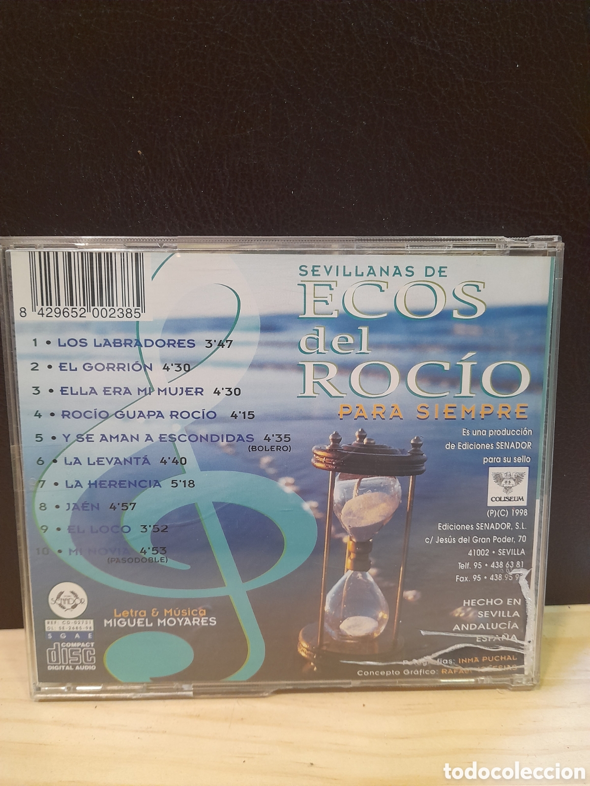 CDs de m&uacute;sica: CD Las sevillanas de Ecos del Roc&iacute;o son para siempre - Foto 2