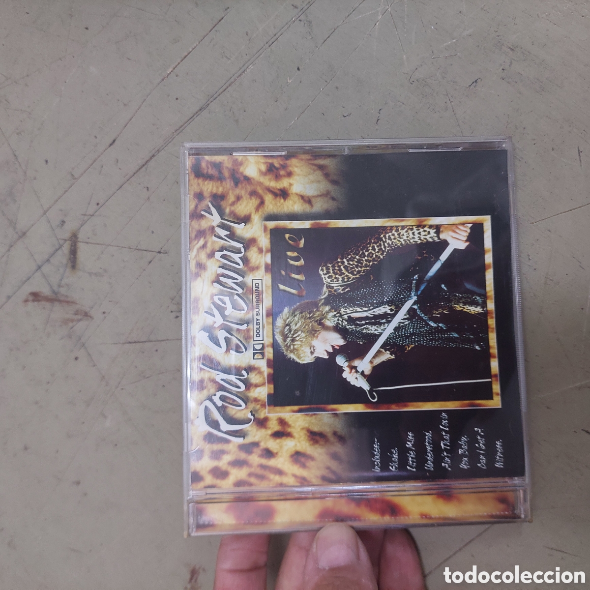CDs de m&uacute;sica: CD Rod Stewart. Live 1998