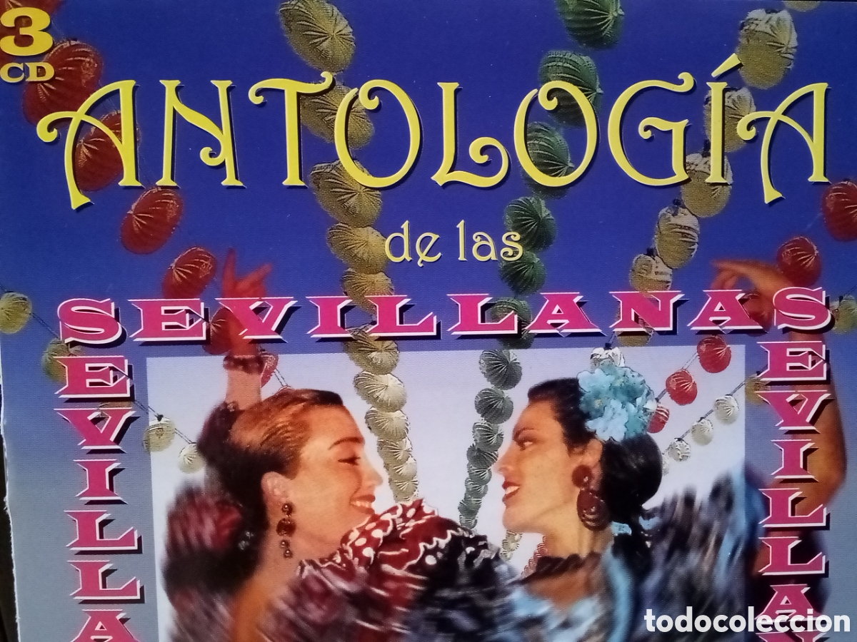 Music CDs: CD Antolog&iacute;a de las sevillanas 1964-2000. 3 CDs