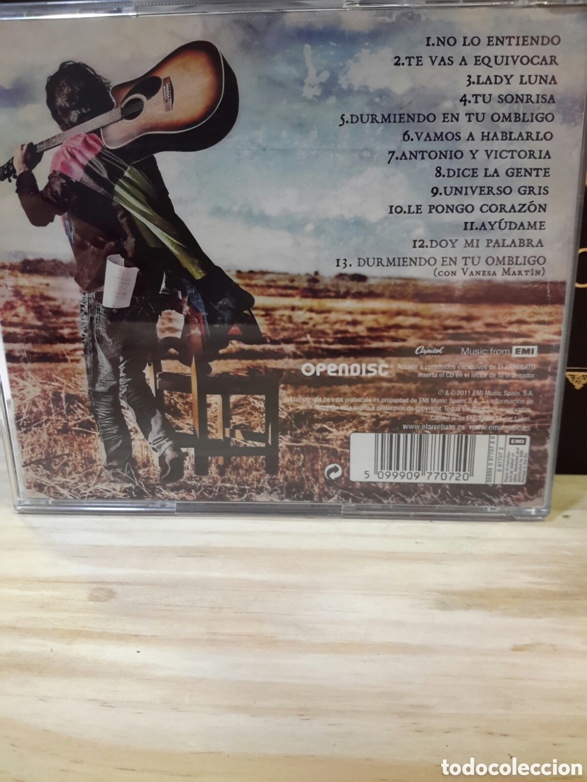 CDs de m&uacute;sica: CD El Arrebato. Lo que el viento me dej&oacute; - Foto 2