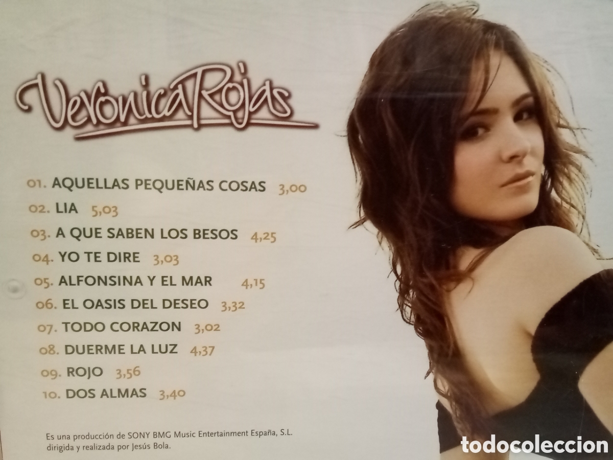 CDs de m&uacute;sica: CD Veronica Rojas. Sony - Foto 2