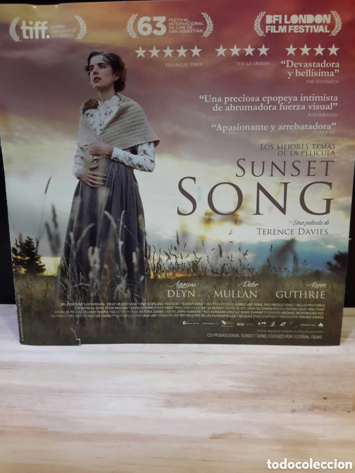 Music CDs: CD Trence Davies. Los mejores temas de la pel&iacute;cula Sunset Song