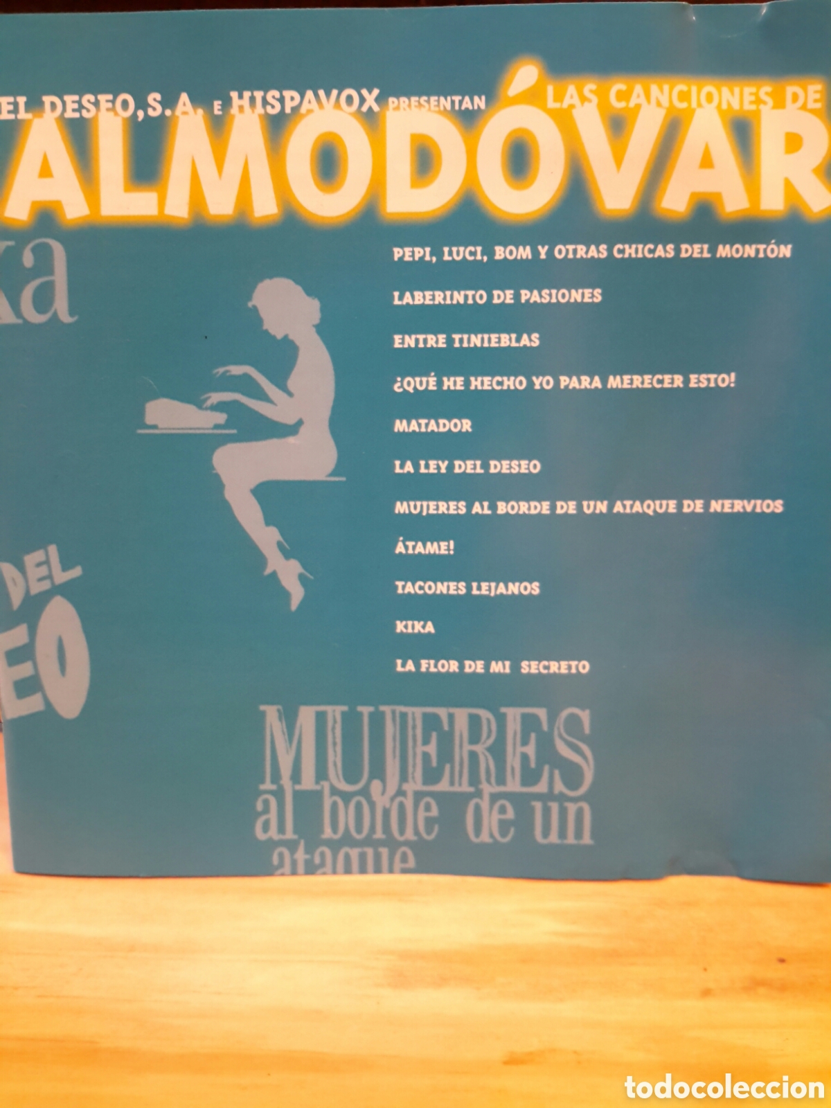 CDs de Musique: CD Las canciones de Almod&oacute;var