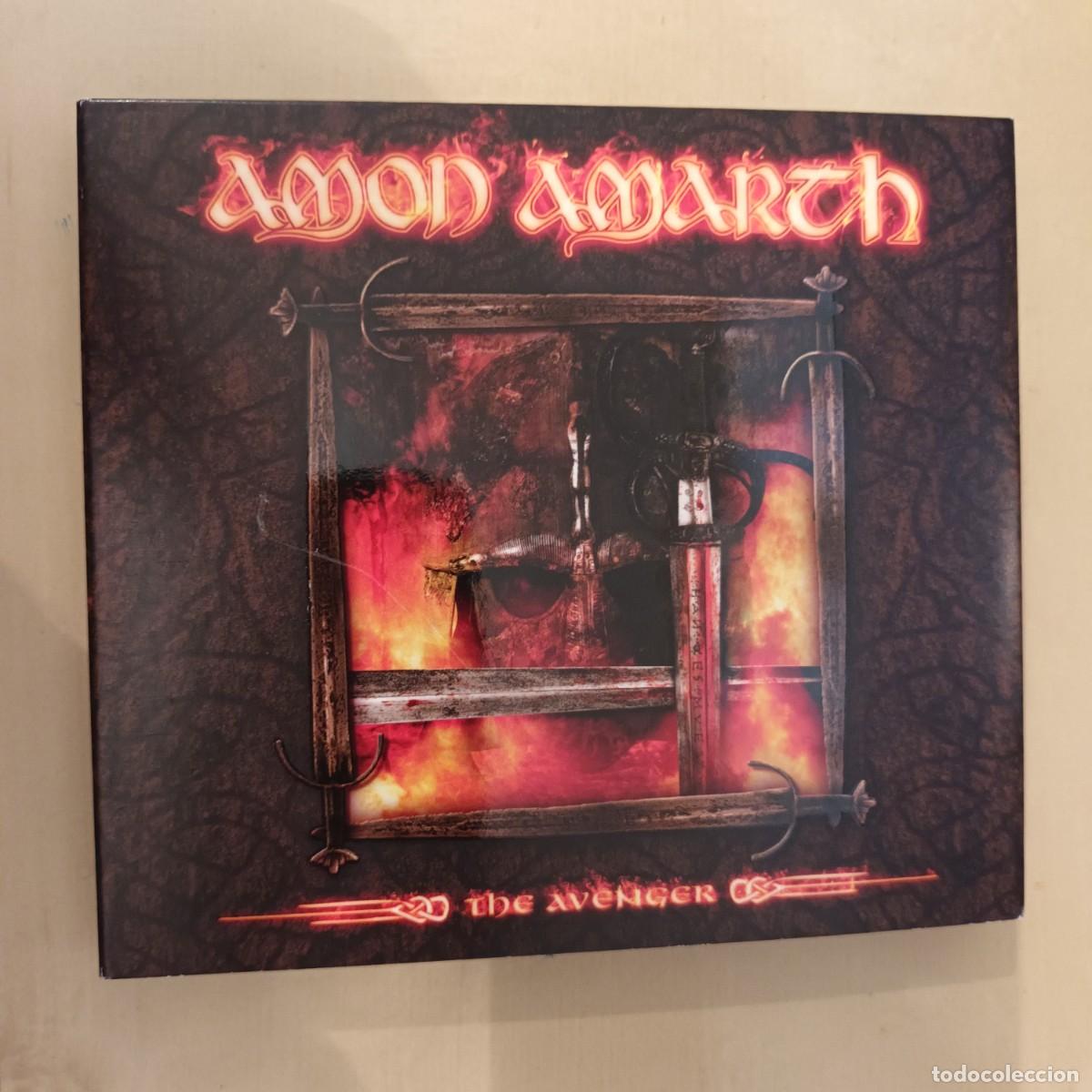 CDs de m&uacute;sica: Amon Ammarth , The Avenger , 2xCD 2009 Germany Digipack con Diorama . Impecable. Viking Death Metal