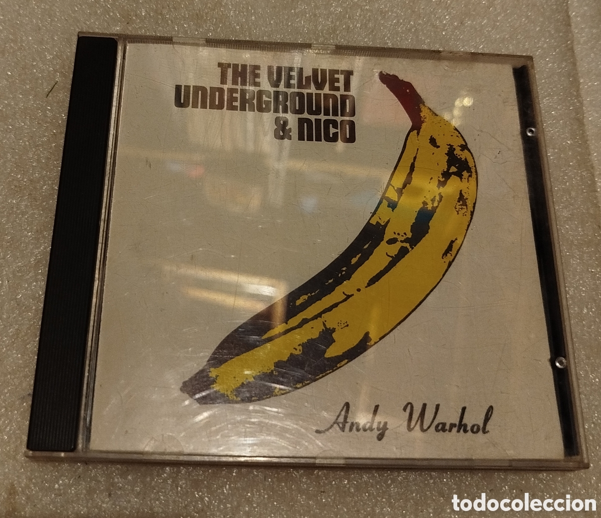 CDs de m&uacute;sica: The velvet urderground & Nico- Andy warhol