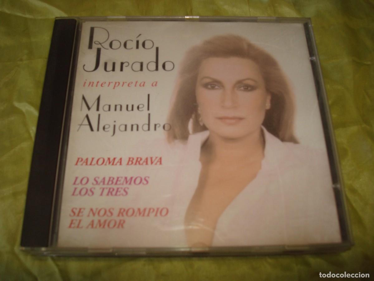 CDs de m&uacute;sica: ROCIO JURADO. INTERPRETA A MANUEL ALEJANDRO. CD