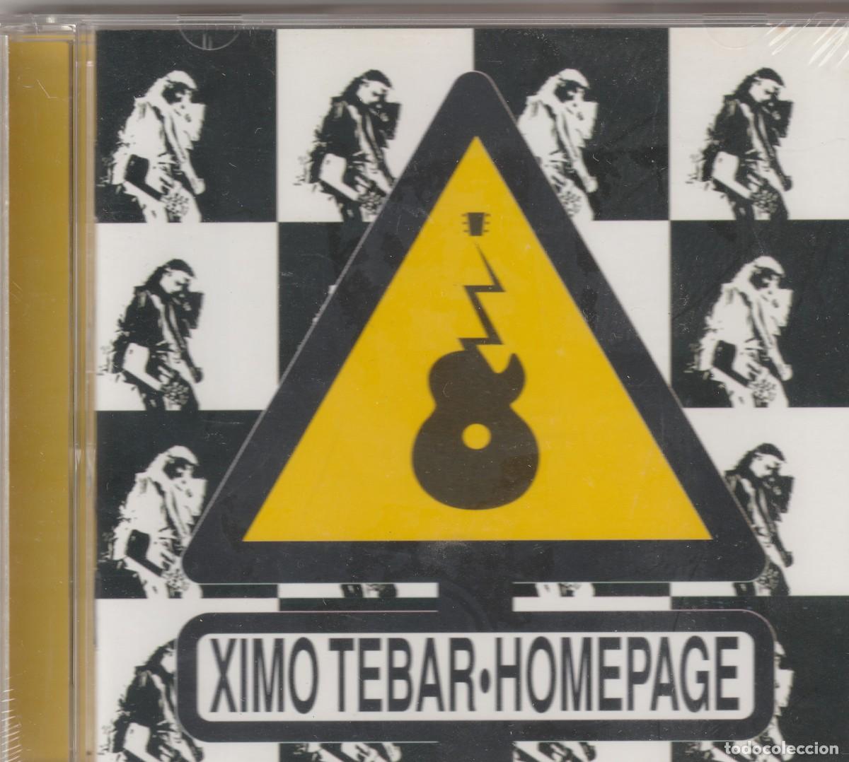 CDs de m&uacute;sica: Ximo Tebar &ndash; Homepage-1998-CD-﻿Estilo:Fusion, Jazz-(((NUEVO & PRECINTADO )